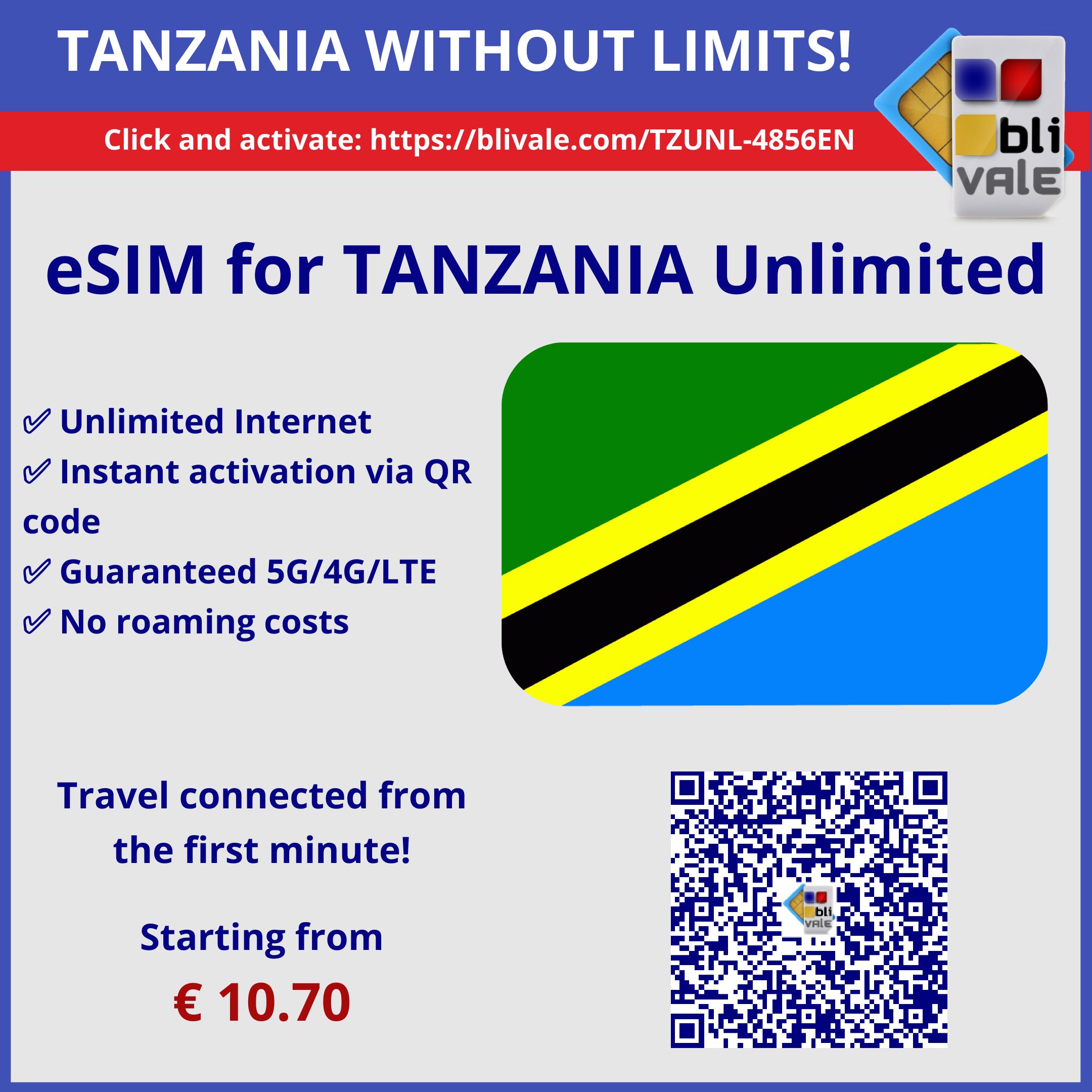 blivale_image_en_eSIM for Tanzania Unlimited_800x800 Connected Without Borders: The Ultimate Guide to Digital Travel - Results from #50